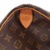 Louis Vuitton  Keepall 60 travel bag  in brown monogram canvas  and natural leather - Detail D2 thumbnail