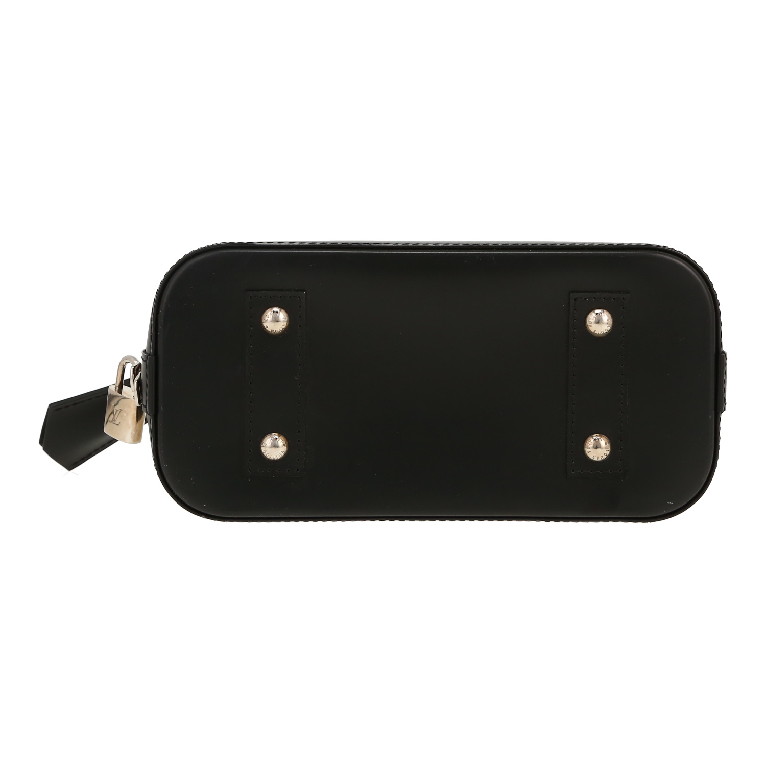 Borsa Louis Vuitton  Alma BB in pelle Epi nera - Detail D1
