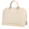Sac à main Louis Vuitton  Alma en cuir épi blanc - 00pp thumbnail