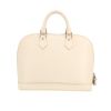 Sac à main Louis Vuitton  Alma en cuir épi blanc - 360 thumbnail