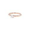 Cartier 1895 solitaire ring in pink gold and diamond - 00pp thumbnail