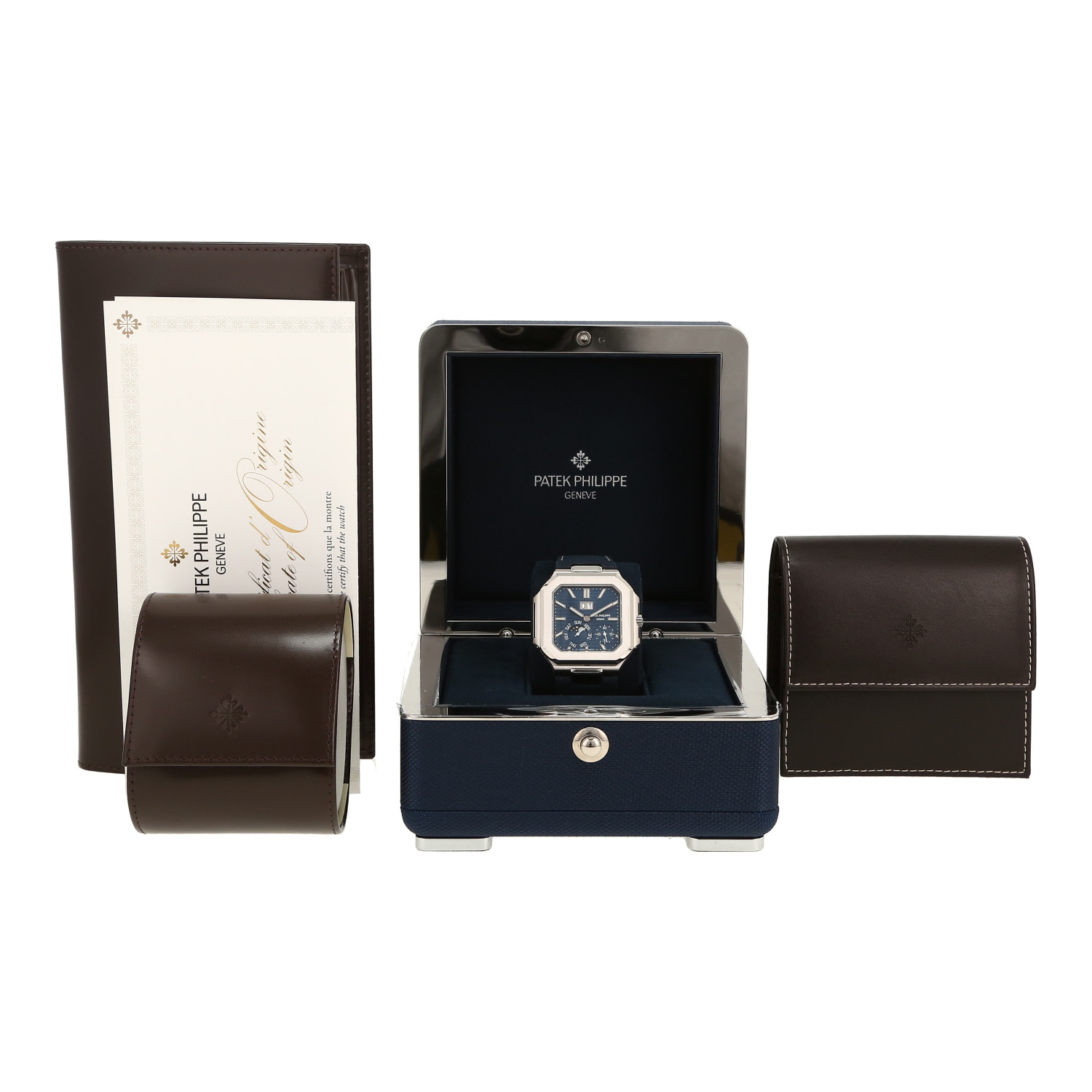 Montre Patek Philippe Cubitus "Unworn" en platine Ref: Patek Philippe - 5822P-001  Vers 2025 - Detail D2