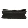 Sac bandoulière Chanel  2.55 en cuir matelassé chevrons noir - Detail D1 thumbnail