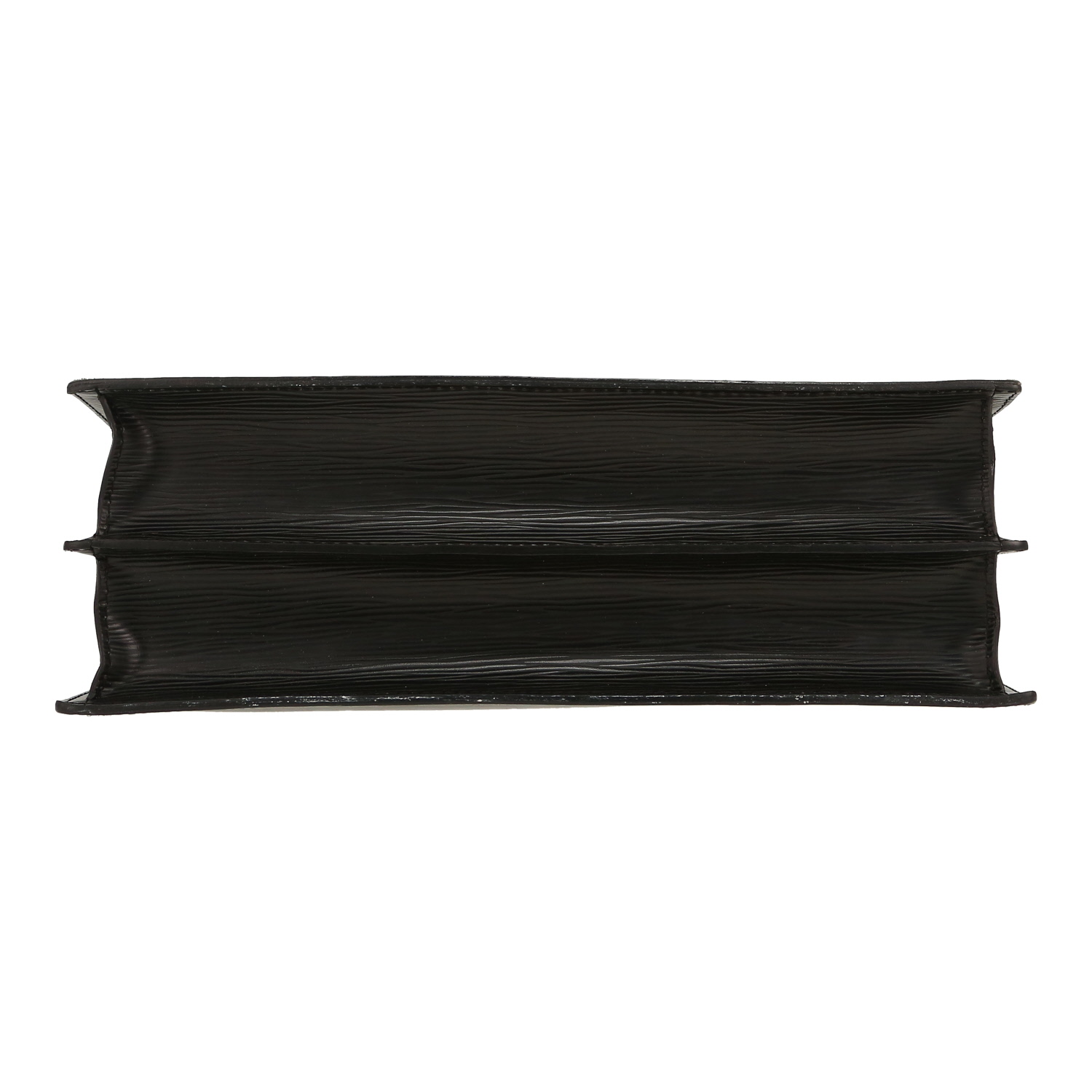 Sac à main Louis Vuitton  Sévigné en cuir épi noir - Detail D1