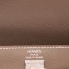 Sac à main Hermès  Kelly 25 cm en cuir epsom étoupe - Detail D2 thumbnail