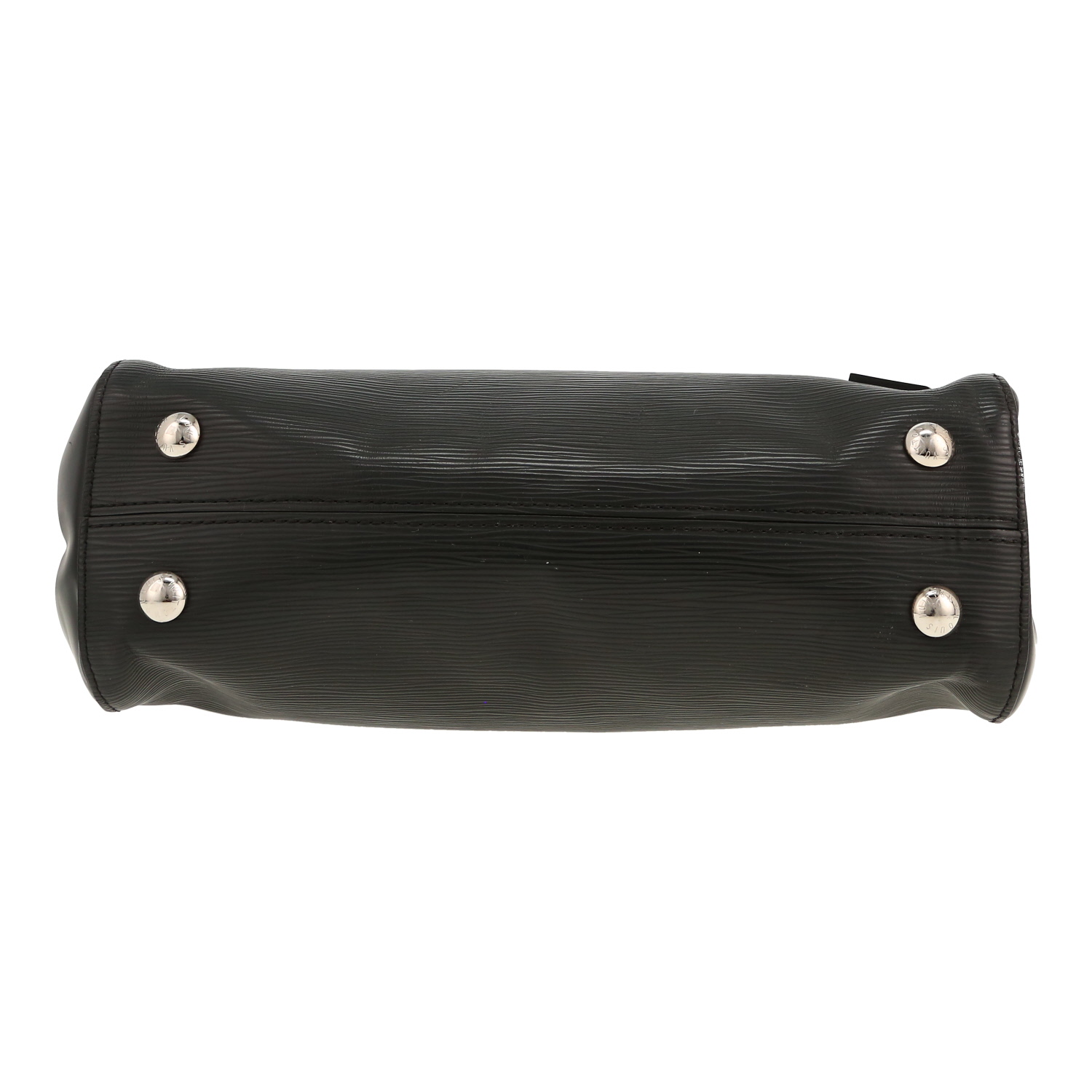 Borsa Louis Vuitton  Cluny in pelle Epi nera - Detail D1