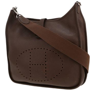 Borsa a tracolla Hermès  Evelyne III in pelle togo marrone