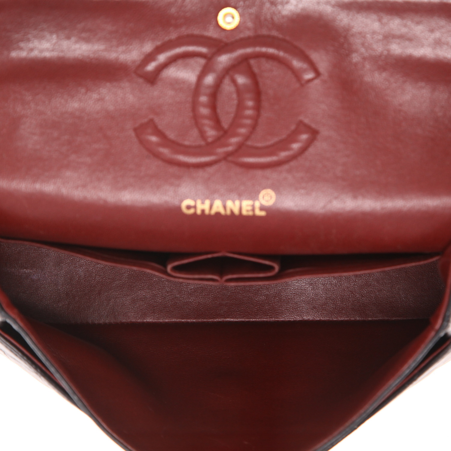 Chanel  Timeless Classic handbag  in black quilted leather - Detail D3