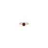 Pomellato M'ama Non M'ama ring in pink gold and garnet - 360 thumbnail