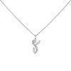 Collana De Beers Adonis Rose in oro bianco e diamanti - 00pp thumbnail