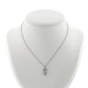 Collana De Beers Adonis Rose in oro bianco e diamanti - 360 thumbnail