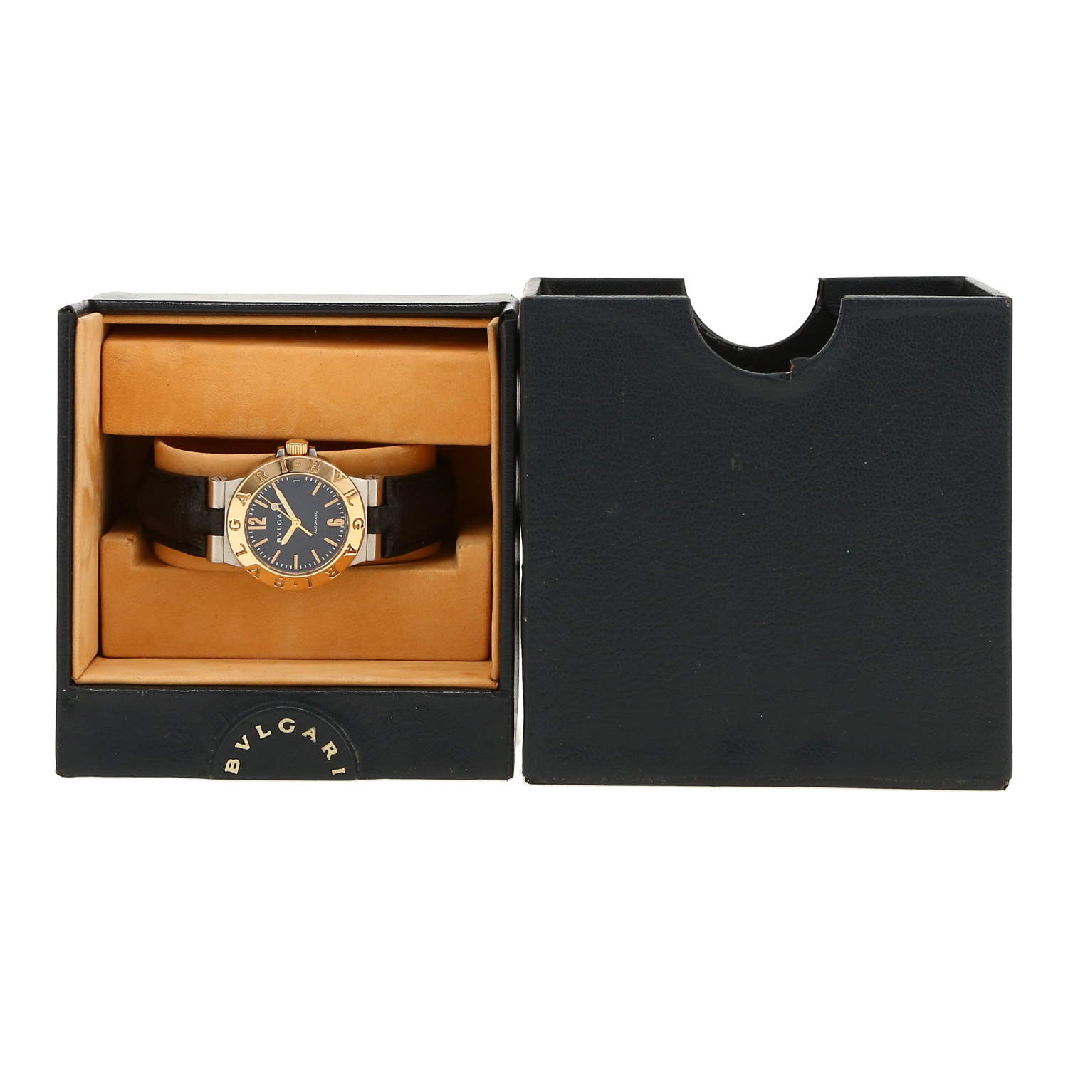 Montre Bulgari Diagono et or et acier Ref: Bulgari Diagono Other Ref  Vers 2000