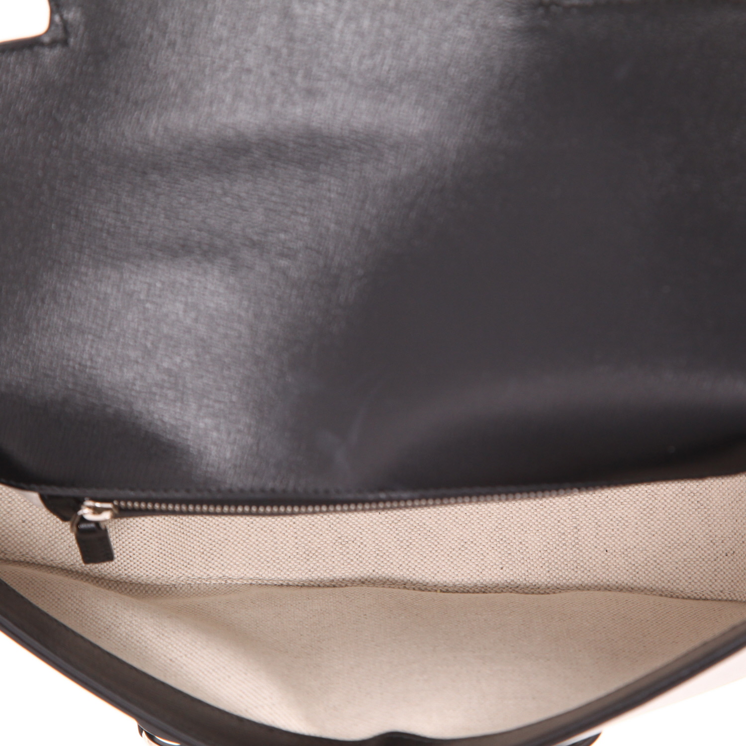 Bolso para llevar al hombro Gucci  1955 Horsebit en cuero negro - Detail D3