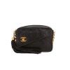 Borsa Chanel  Vintage in pelle trapuntata nera - 360 thumbnail