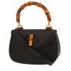 Gucci  Bamboo handbag  in black Pecari leather  and bamboo - 00pp thumbnail