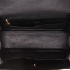 Gucci  Bamboo handbag  in black Pecari leather  and bamboo - Detail D3 thumbnail