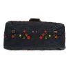 Fendi  Mamma Baguette handbag  in blue denim canvas - Detail D1 thumbnail