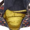 Sac à main Fendi  Mamma Baguette en toile denim bleue - Detail D3 thumbnail