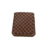 Borsa a tracolla Louis Vuitton  Musette in tela a scacchi ebana e pelle marrone - Detail D4 thumbnail