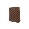 Borsa a tracolla Louis Vuitton  Musette in tela a scacchi ebana e pelle marrone - Detail D8 thumbnail