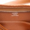 Hermès  Berlingot shoulder bag  in gold togo leather - Detail D2 thumbnail
