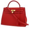 Hermès  Kelly 32 cm handbag  in red Ardenne leather - 00pp thumbnail