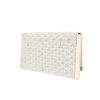 Goyard  Monte Carlo pouch  in white Goyard canvas  and white leather - Detail D6 thumbnail