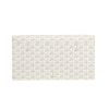 Goyard  Monte Carlo pouch  in white Goyard canvas  and white leather - Detail D7 thumbnail