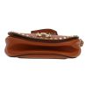 Valentino Garavani  Rockstud shoulder bag  in brown grained leather - Detail D1 thumbnail