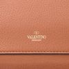 Valentino Garavani  Rockstud shoulder bag  in brown grained leather - Detail D2 thumbnail