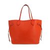 Sac cabas Louis Vuitton  Neverfull en cuir épi orange - 360 thumbnail