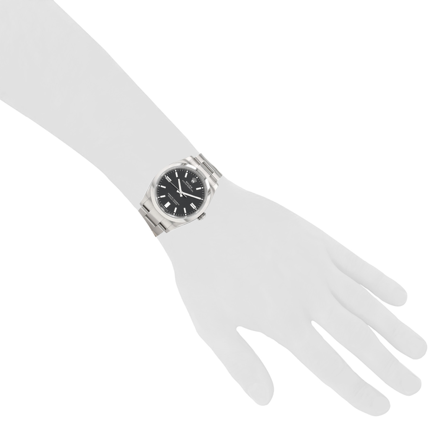 Orologio Rolex Oyster Perpetual in acciaio Ref: Rolex - 126000  Circa 2022 - Detail D1