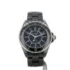 Montre Chanel J12 en céramique noire et acier Ref: Chanel - H0685  Vers 2006 - 360 thumbnail
