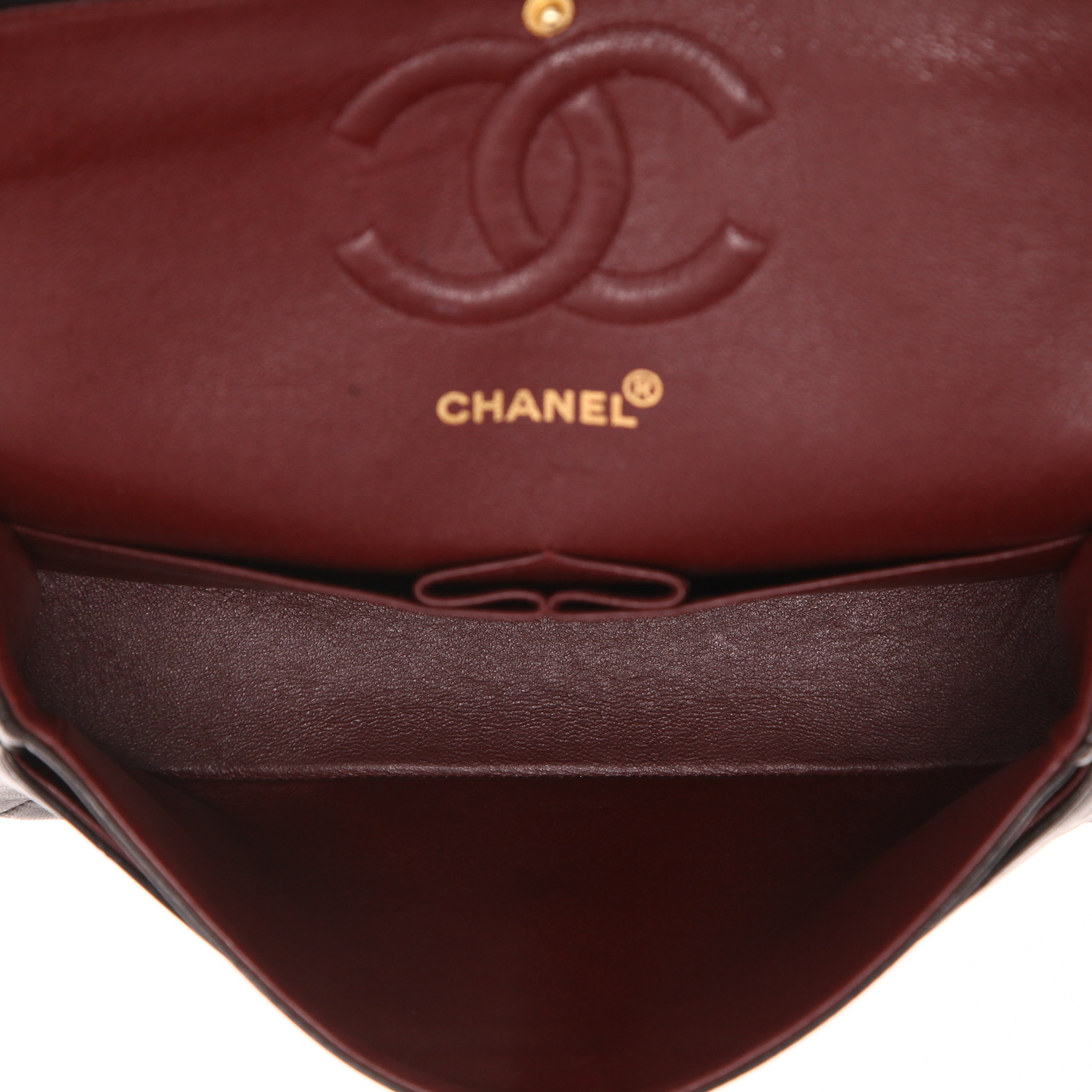 Borsa Chanel  Timeless Classic in pelle trapuntata marrone - Detail D3