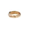 Cartier Trinity Semainier ring in 3 golds, size 54 - 00pp thumbnail