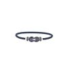 Bracelet Fred Chance Infinie moyen modèle en or blanc et saphirs - 360 thumbnail