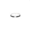 Chanel Ultra solitaire ring in white gold, ceramic and diamond - 360 thumbnail