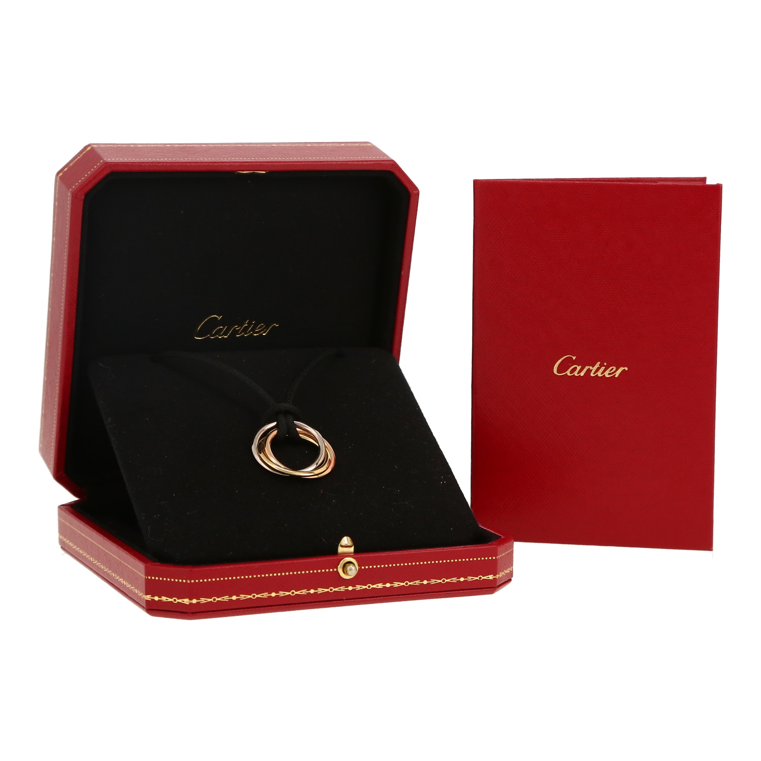 Collar Cartier  de 3 oros - Detail D2