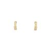 Paire de boucles d'oreilles Cartier  en or jaune, or blanc et diamants - 00pp thumbnail
