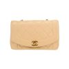 Borsa a tracolla Chanel  Diana in pelle trapuntata beige - 360 thumbnail