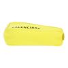 Balenciaga  Triangle Duffle small model  shoulder bag  in yellow leather - Detail D1 thumbnail