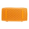 Sac à dos Goyard  Saint Leger en toile Goyardine jaune et cuir jaune - Detail D1 thumbnail
