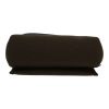 Hermès  Herbag mini  bag worn on the shoulder or carried in the hand  in black canvas  and black leather - Detail D1 thumbnail