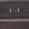 Hermès  Herbag mini  bag worn on the shoulder or carried in the hand  in black canvas  and black leather - Detail D2 thumbnail