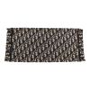 Sac cabas Dior  Book Tote grand modèle  en toile monogram Oblique bleue et beige - Detail D1 thumbnail