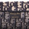 Sac cabas Dior  Book Tote grand modèle  en toile monogram Oblique bleue et beige - Detail D2 thumbnail