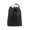 Sac à dos Chanel  Vintage en cuir bleu-marine - 360 thumbnail