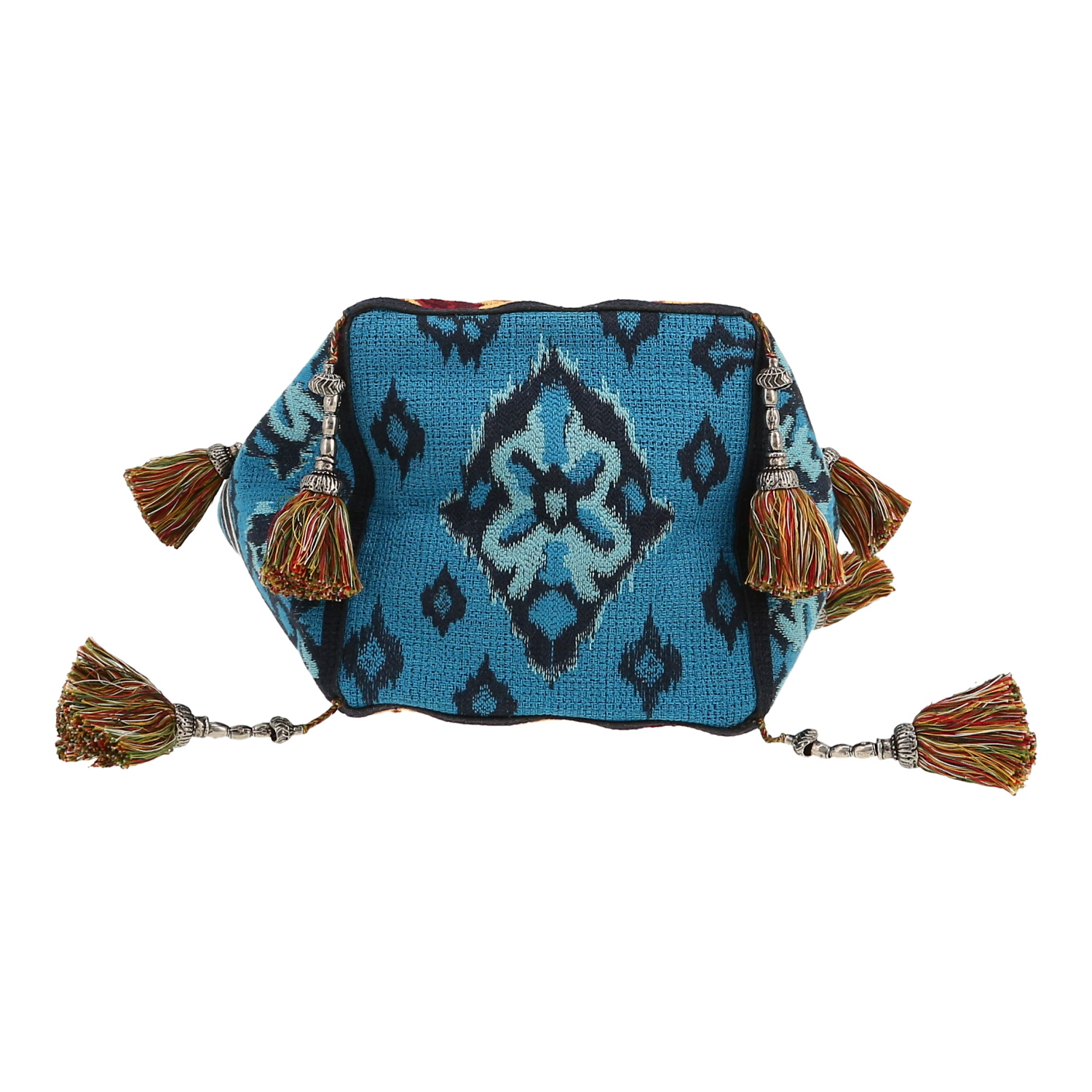 Borsa a spalla Dior  D-Bubble in tela multicolore - Detail D1