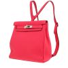 Sac à dos Hermès  Kelly Ado en cuir togo Rose extrême - 00pp thumbnail