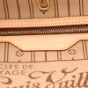 Louis Vuitton  Neverfull shopping bag  in brown monogram canvas  and natural leather - Detail D2 thumbnail